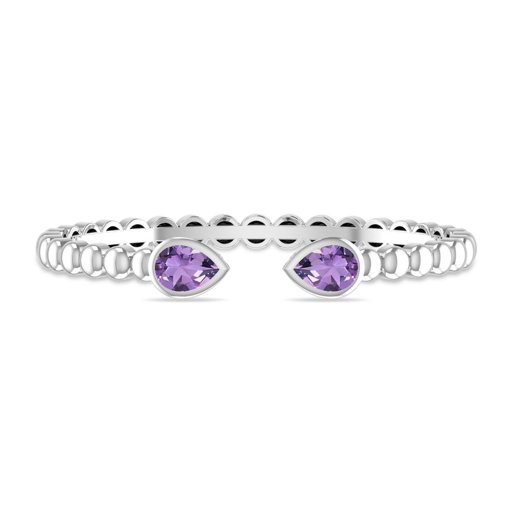 White Gold - Amethyst
