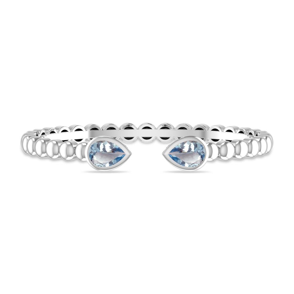 White Gold - Aquamarine