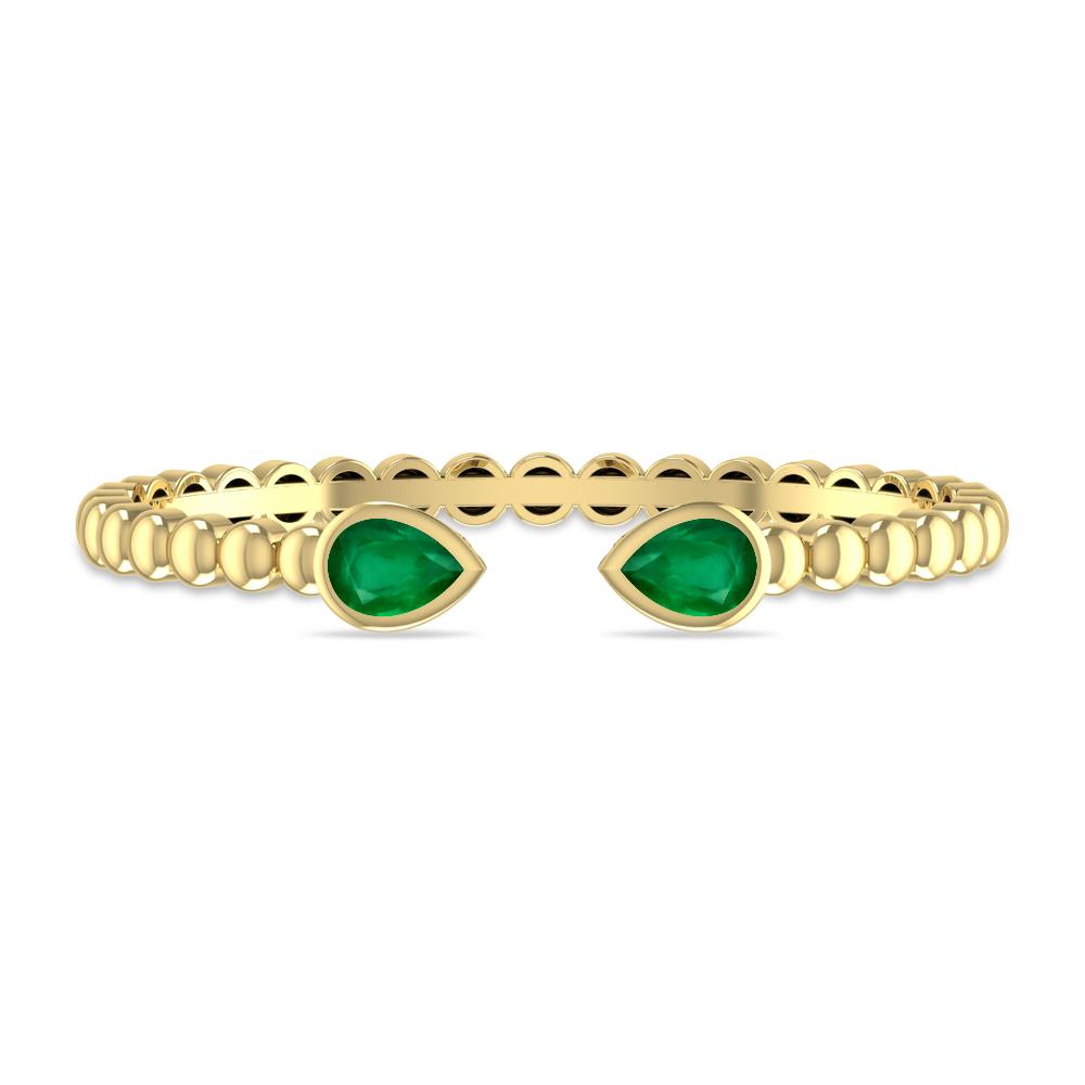 Yellow Gold - Emerald
