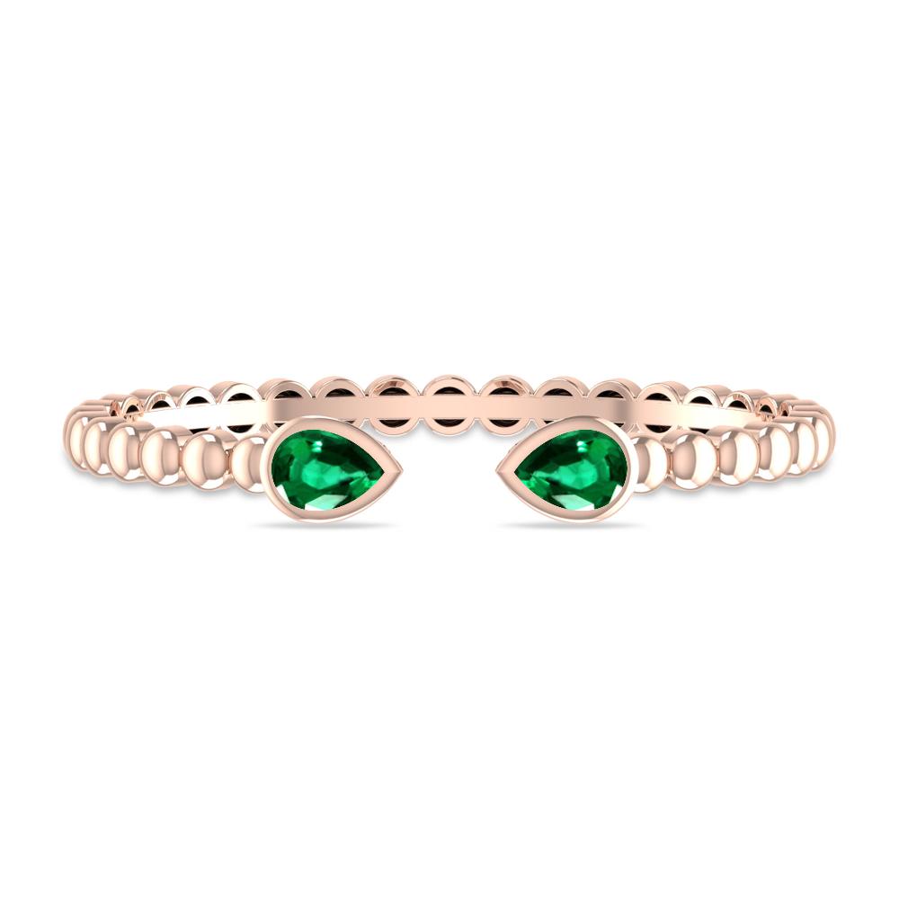 Rose Gold - Emerald