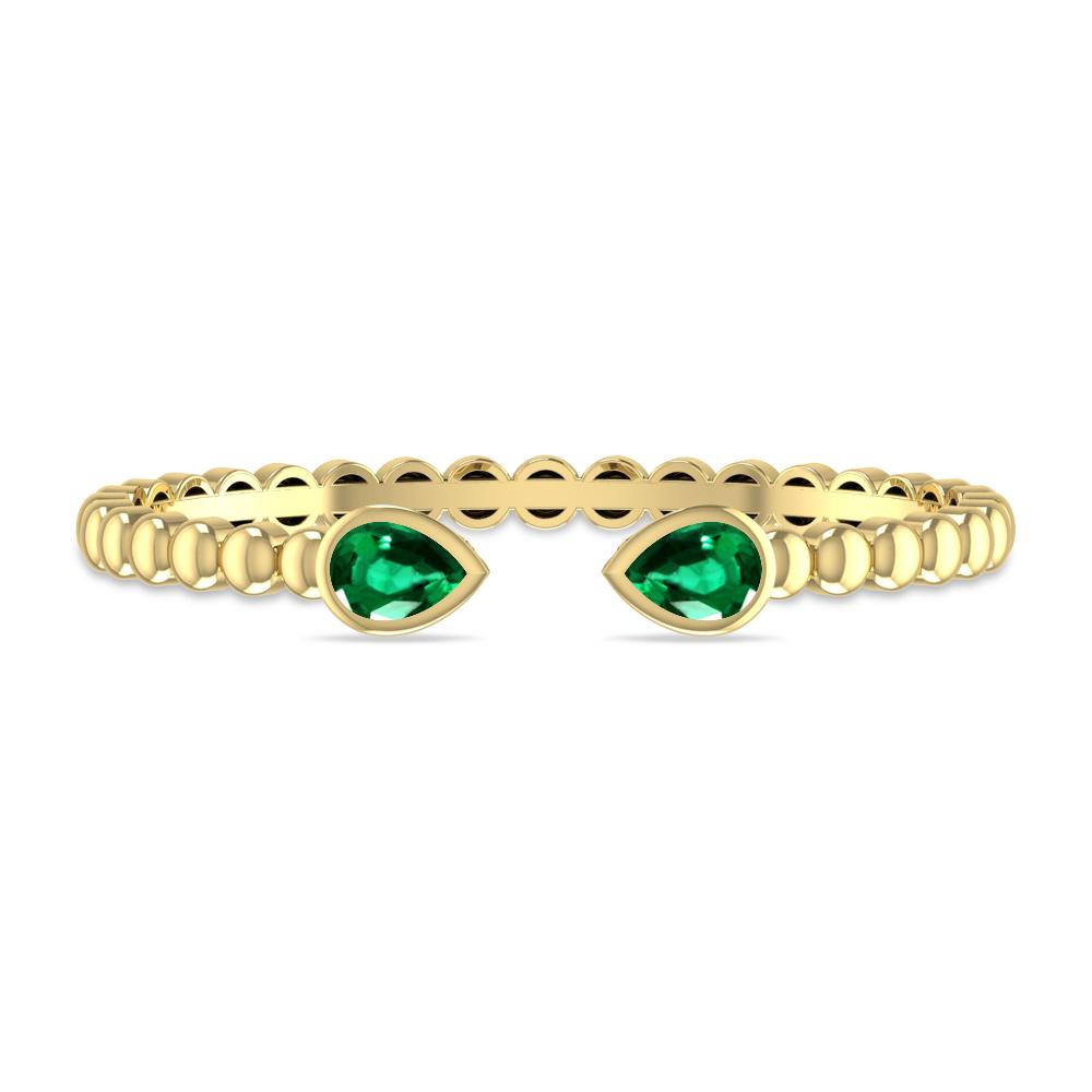 Yellow Gold - Emerald