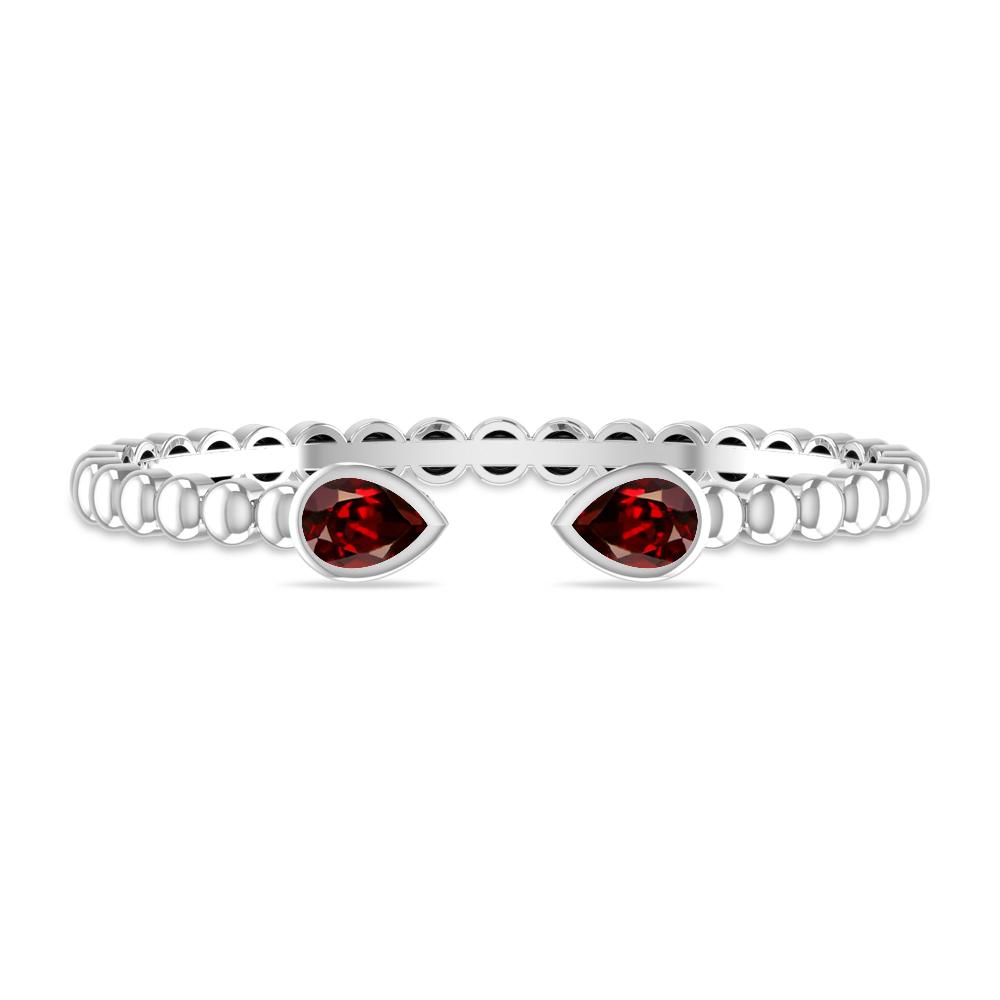 White Gold - Garnet