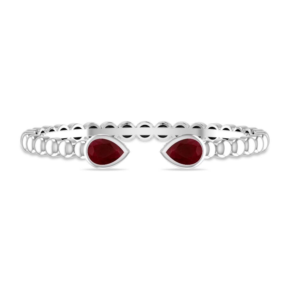 White Gold - Ruby