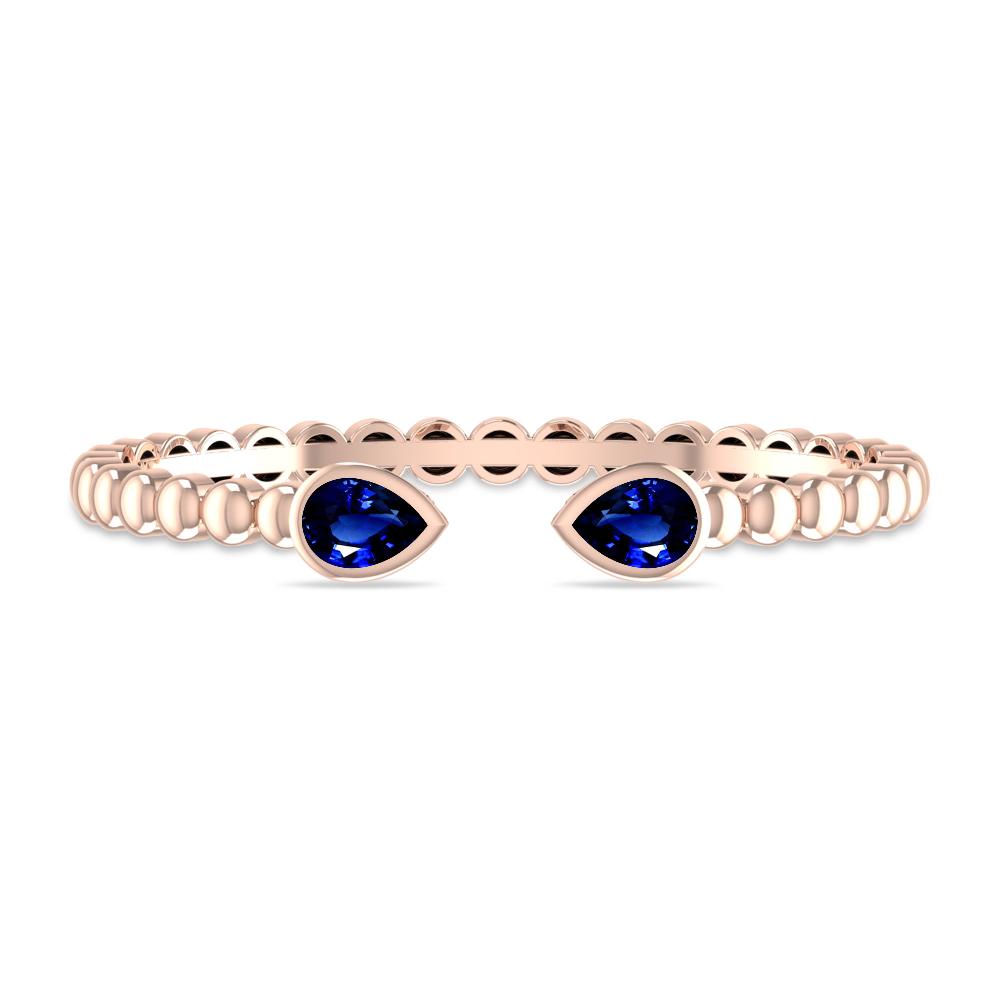 Rose Gold - Sapphire