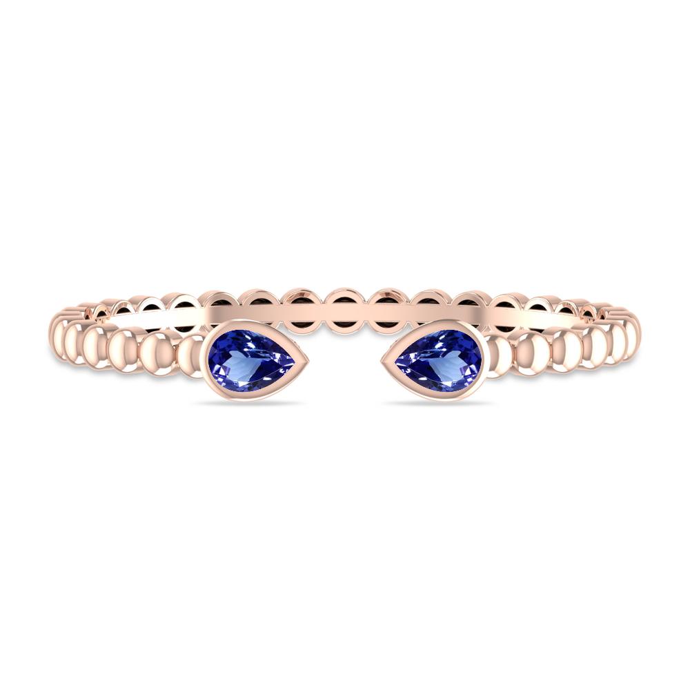 Rose Gold - Tanzanite