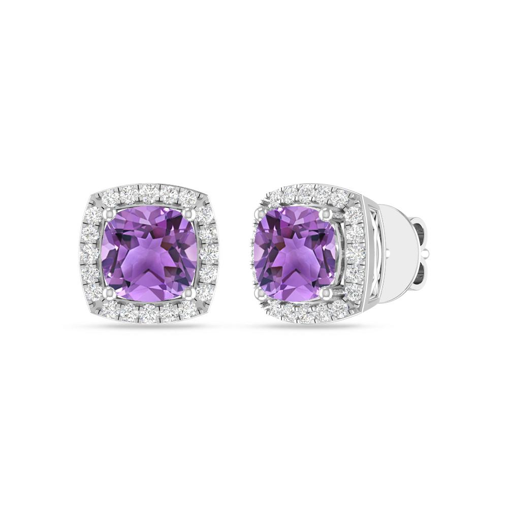 White Gold - Amethyst