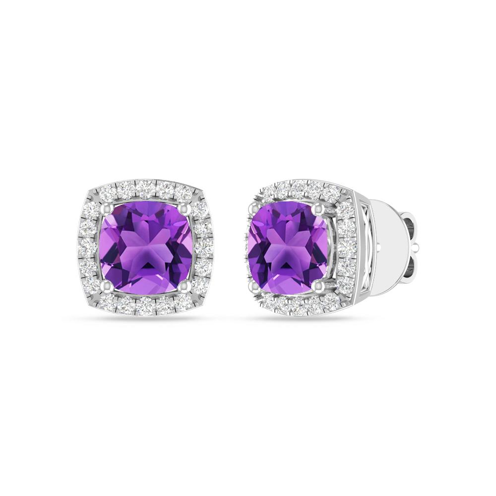 White Gold - Amethyst