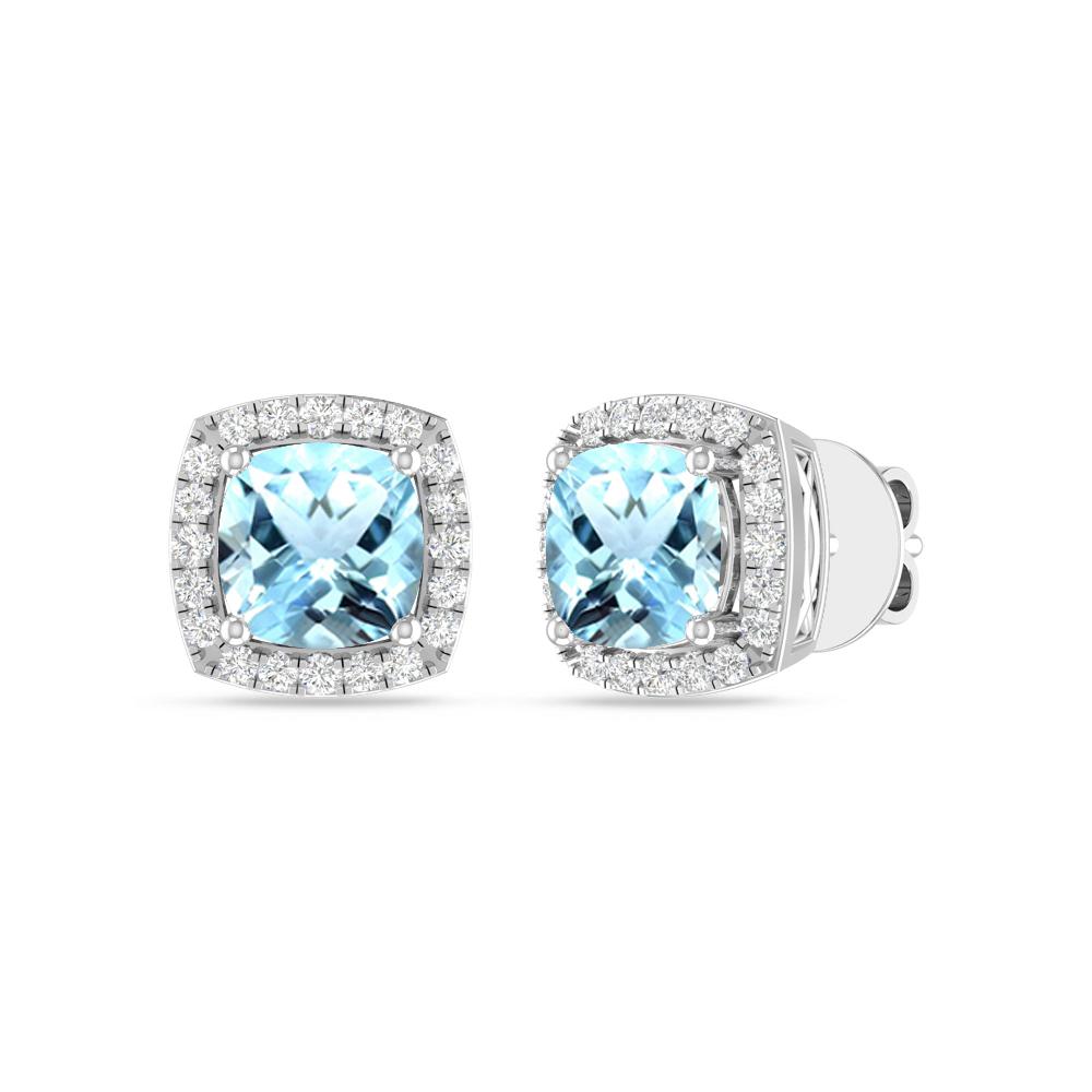 White Gold - Aquamarine