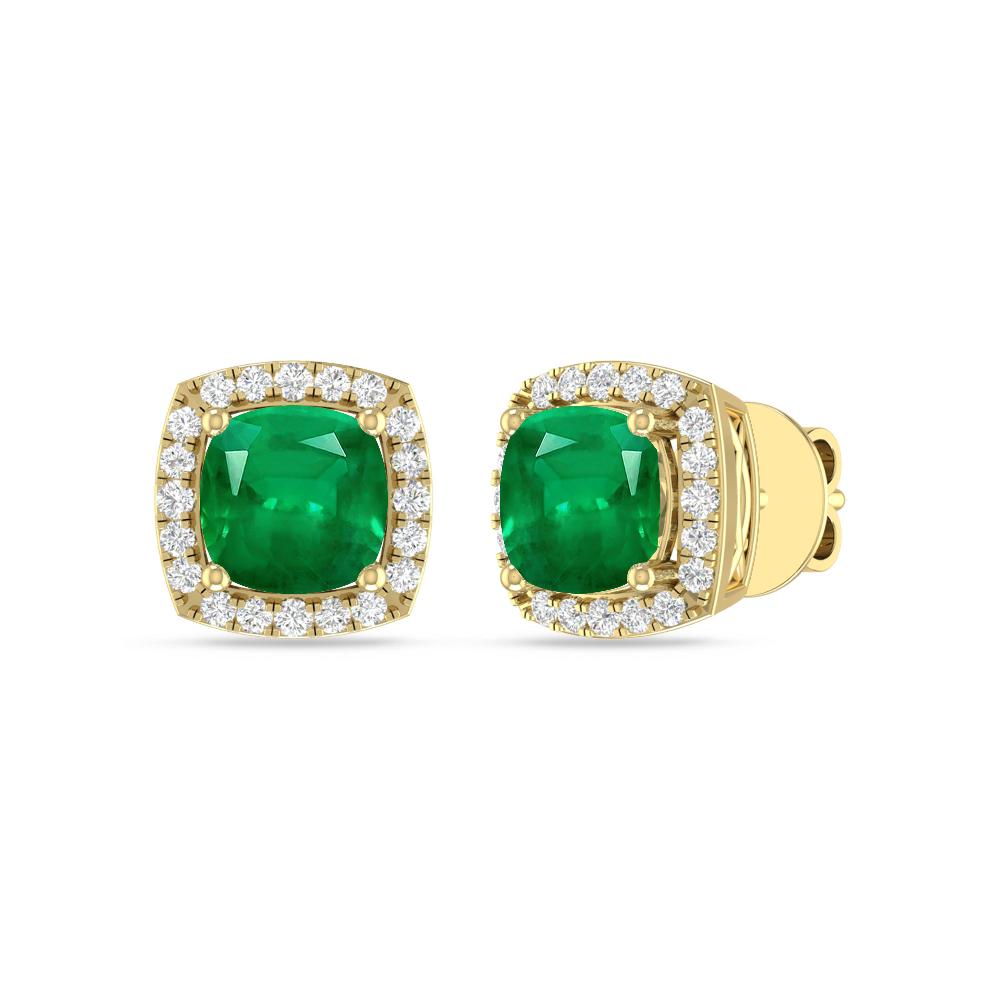 Yellow Gold - Emerald
