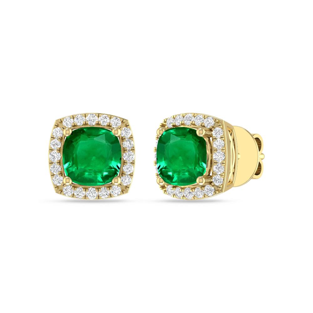 Yellow Gold - Emerald