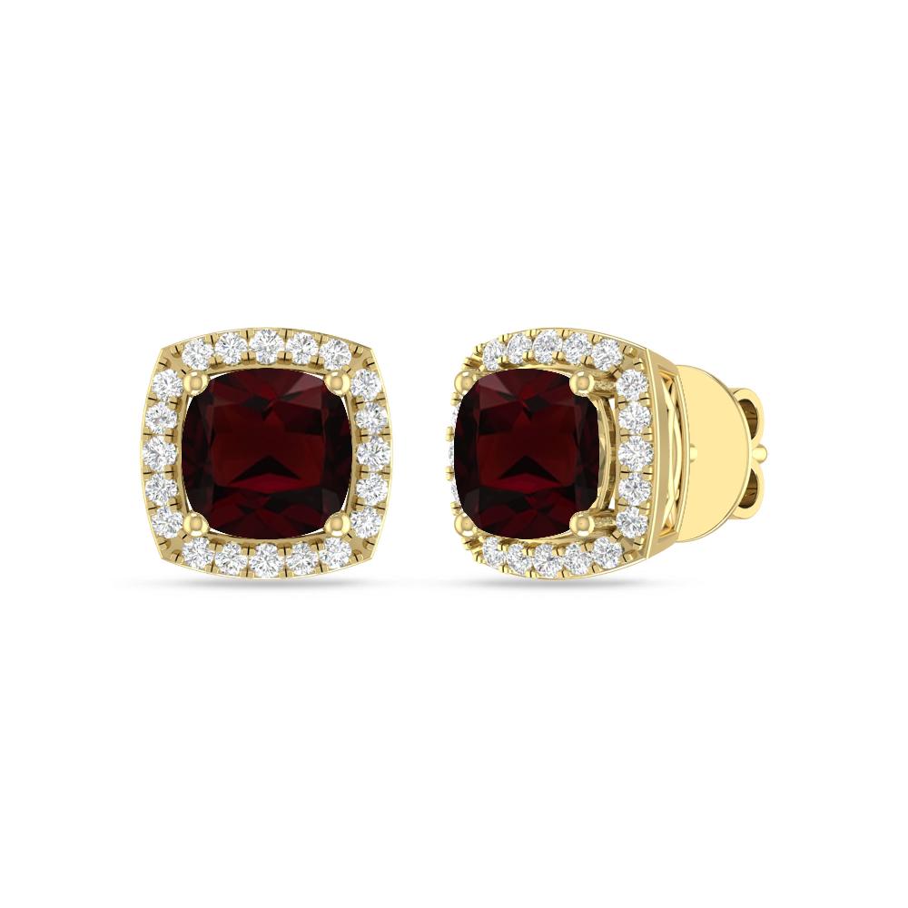 Yellow Gold - Garnet