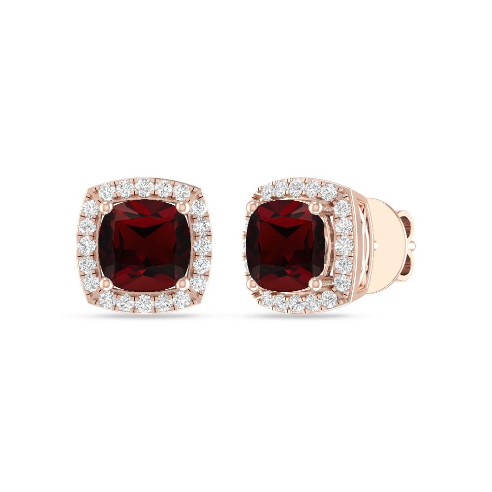 Rose Gold - Garnet