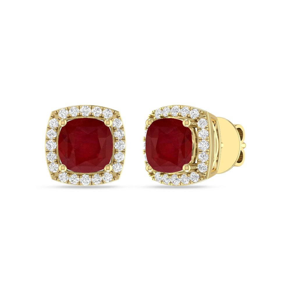 Yellow Gold - Ruby
