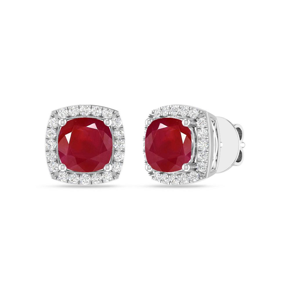 White Gold - Ruby