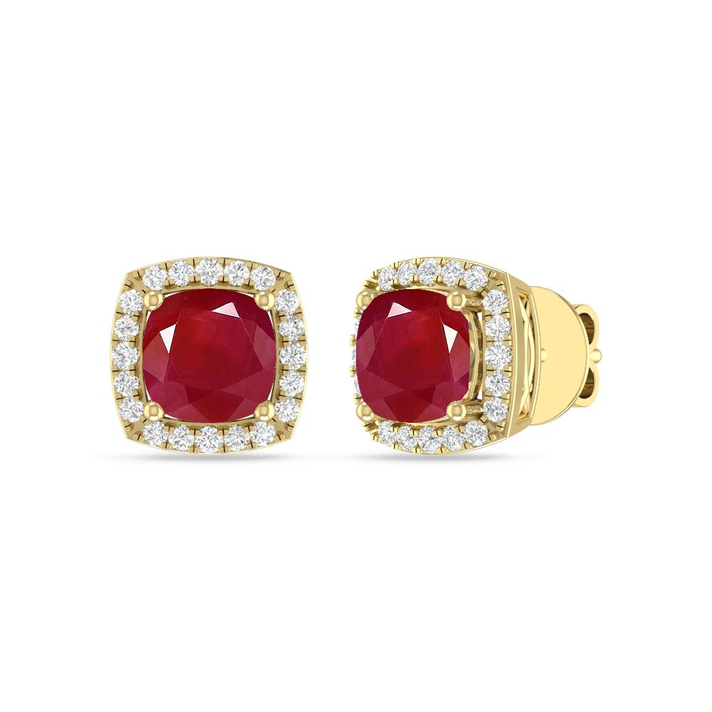 Yellow Gold - Ruby