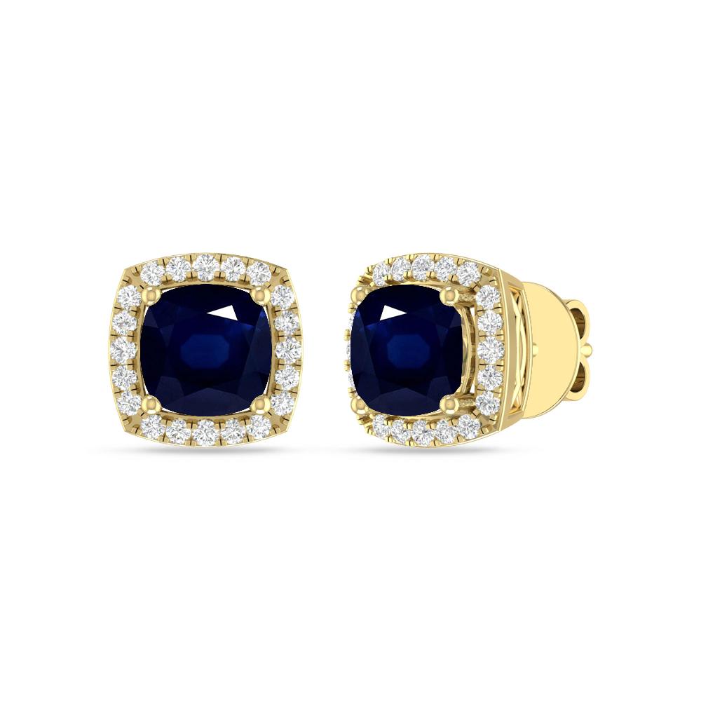 Yellow Gold - Sapphire