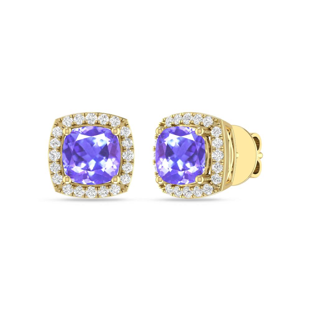 Yellow Gold - Tanzanite