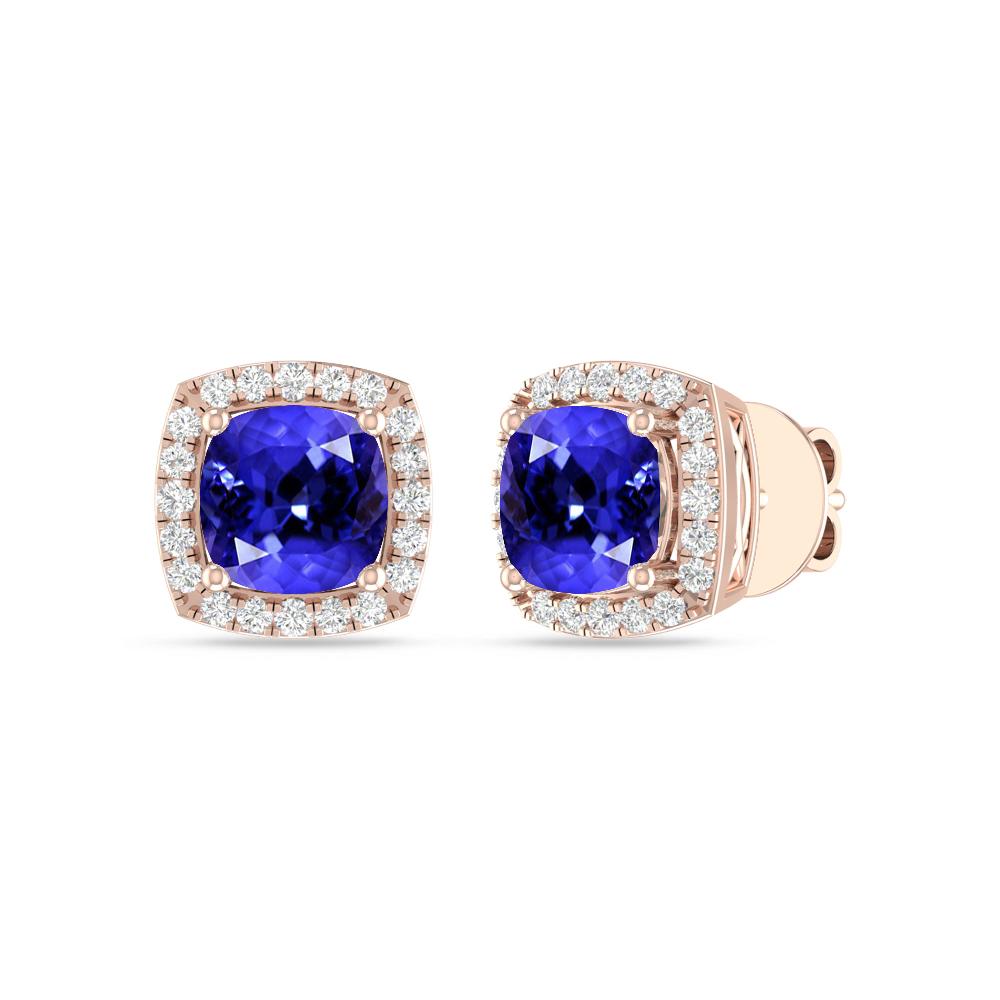 Rose Gold - Tanzanite