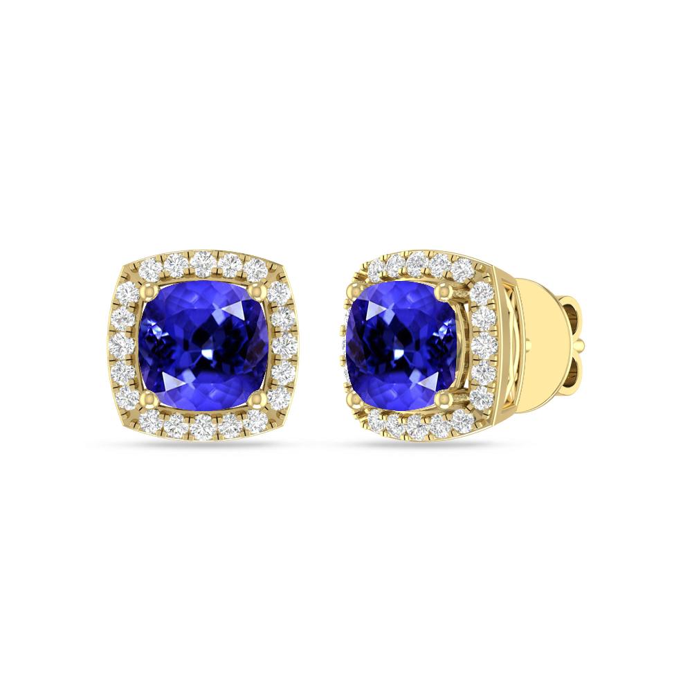 Yellow Gold - Tanzanite