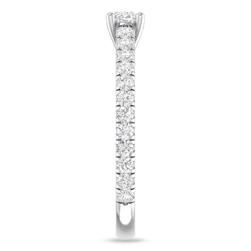 White Gold - Oval
