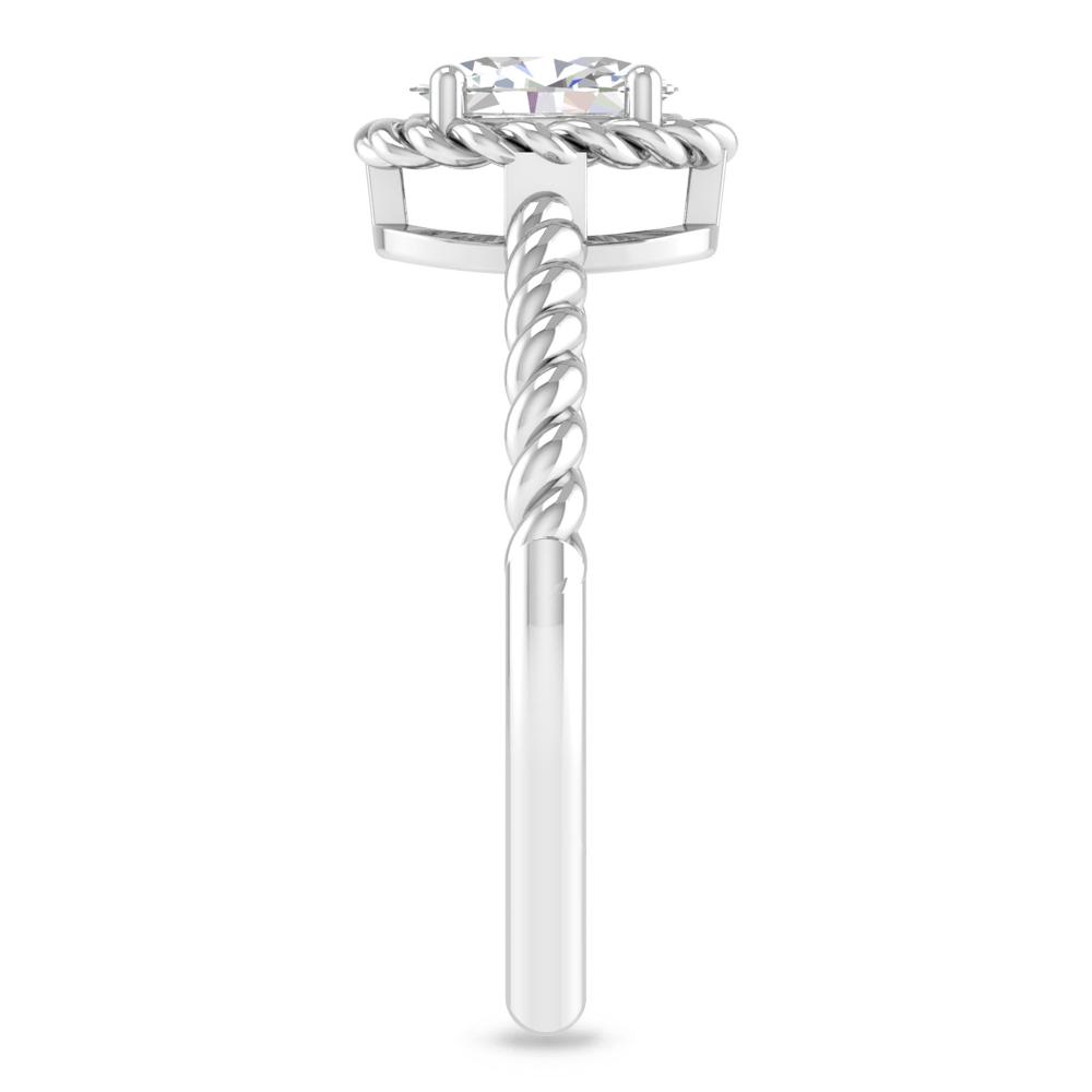 White Gold - Oval