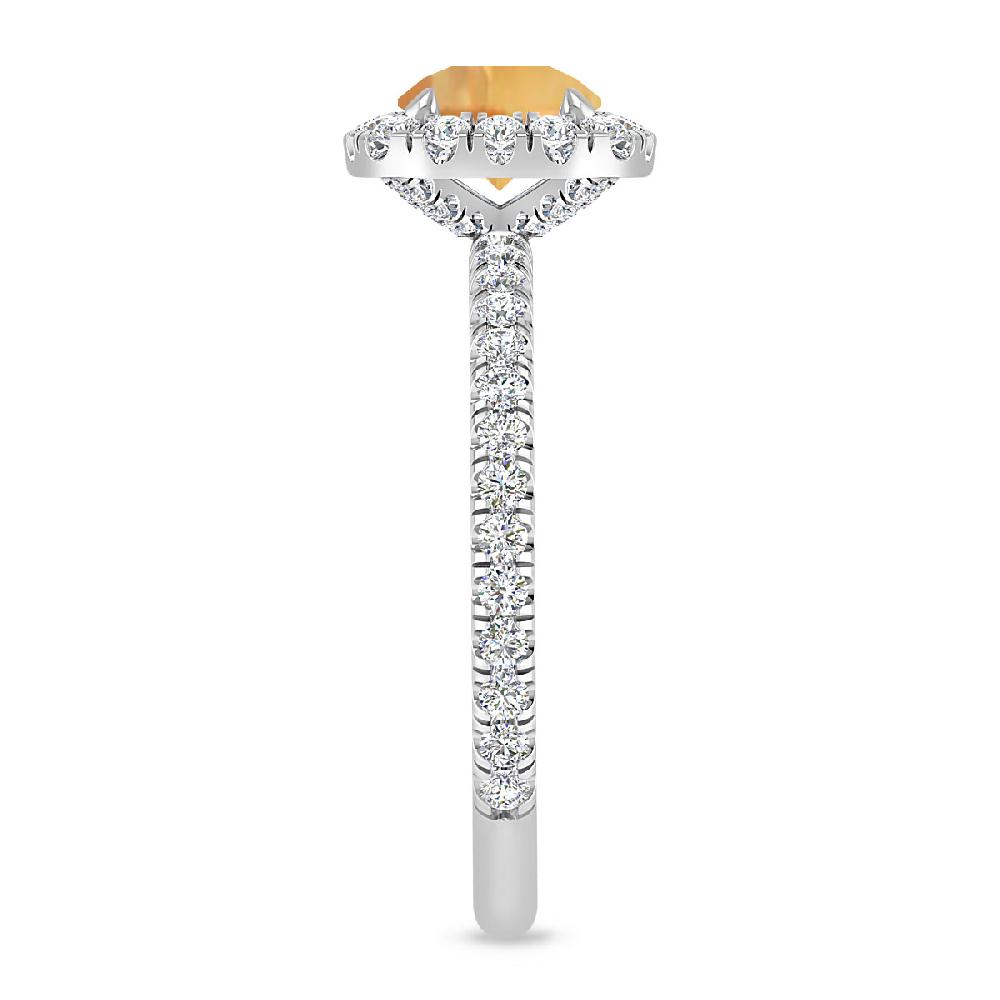 White Gold - Citrine