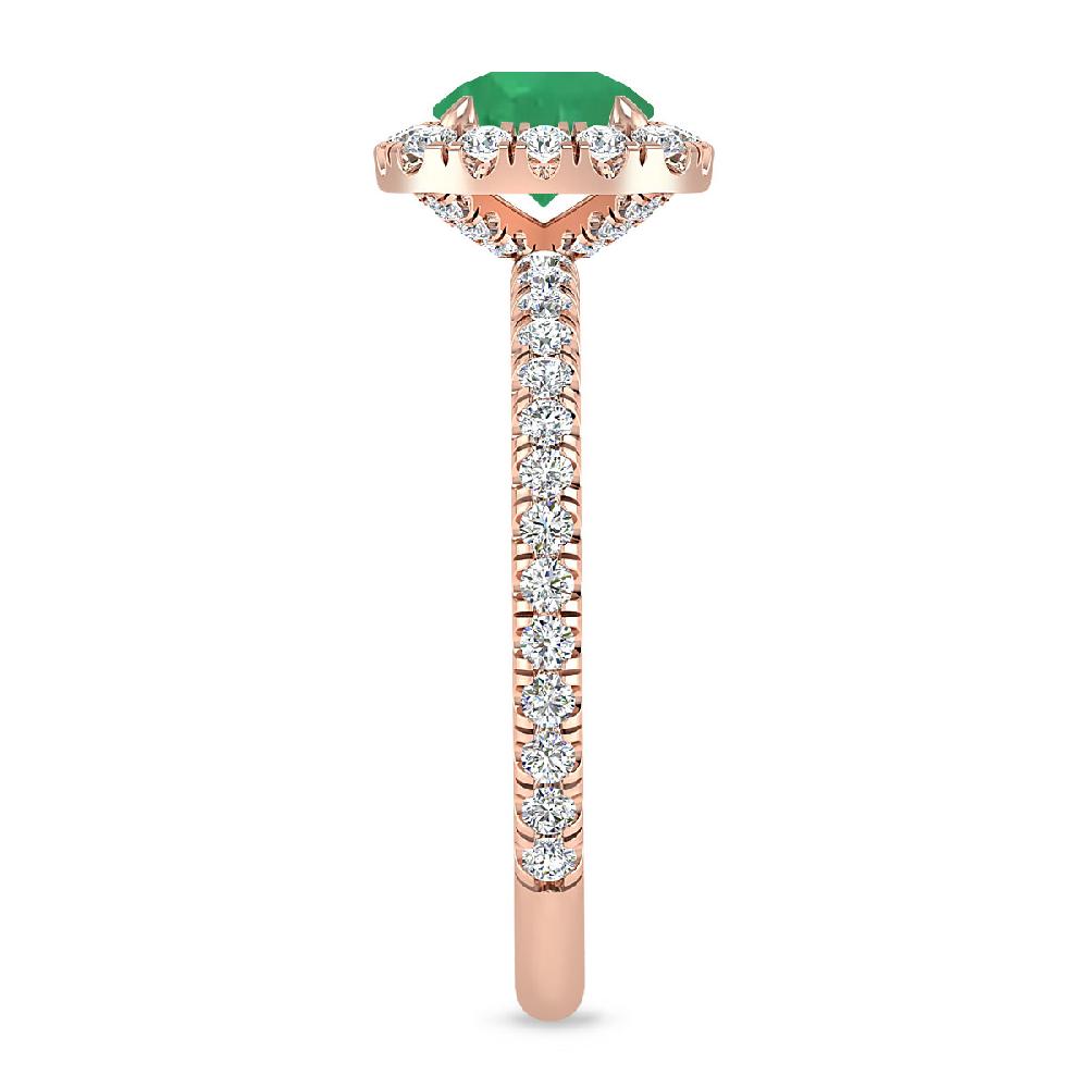 Rose Gold - Emerald