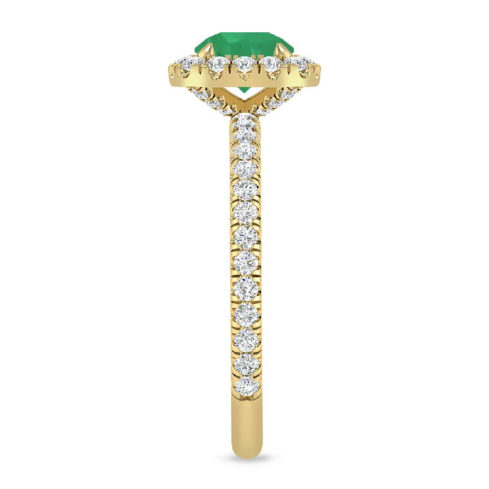 Yellow Gold - Emerald