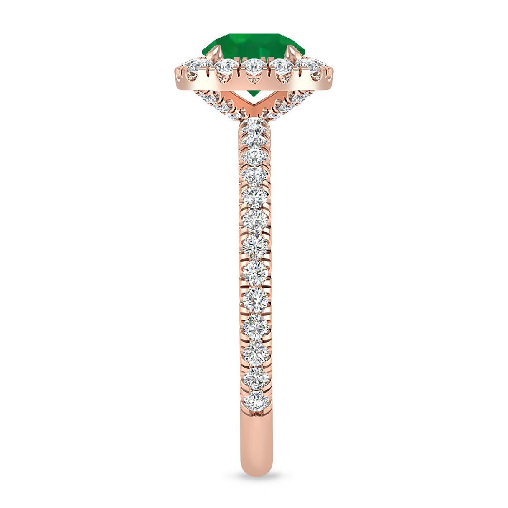 Rose Gold - Emerald