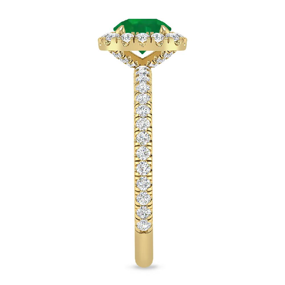Yellow Gold - Emerald