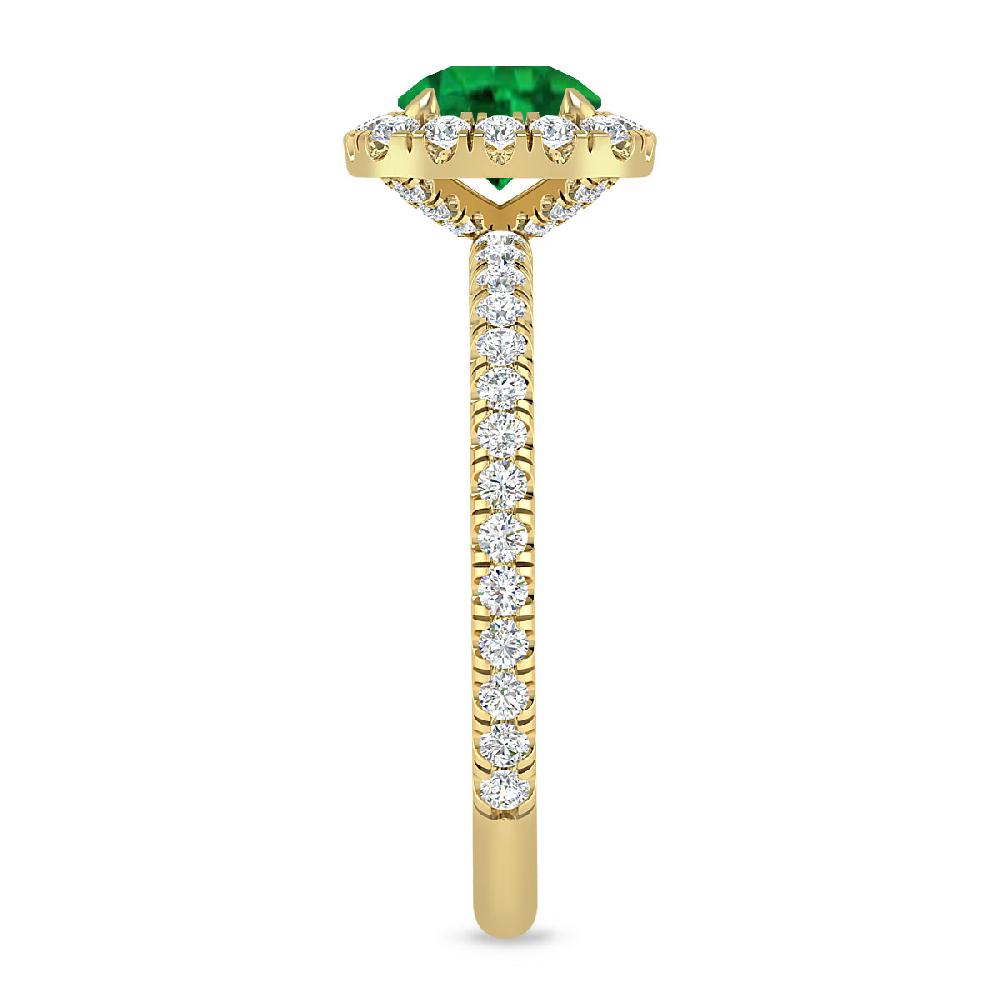 Yellow Gold - Emerald