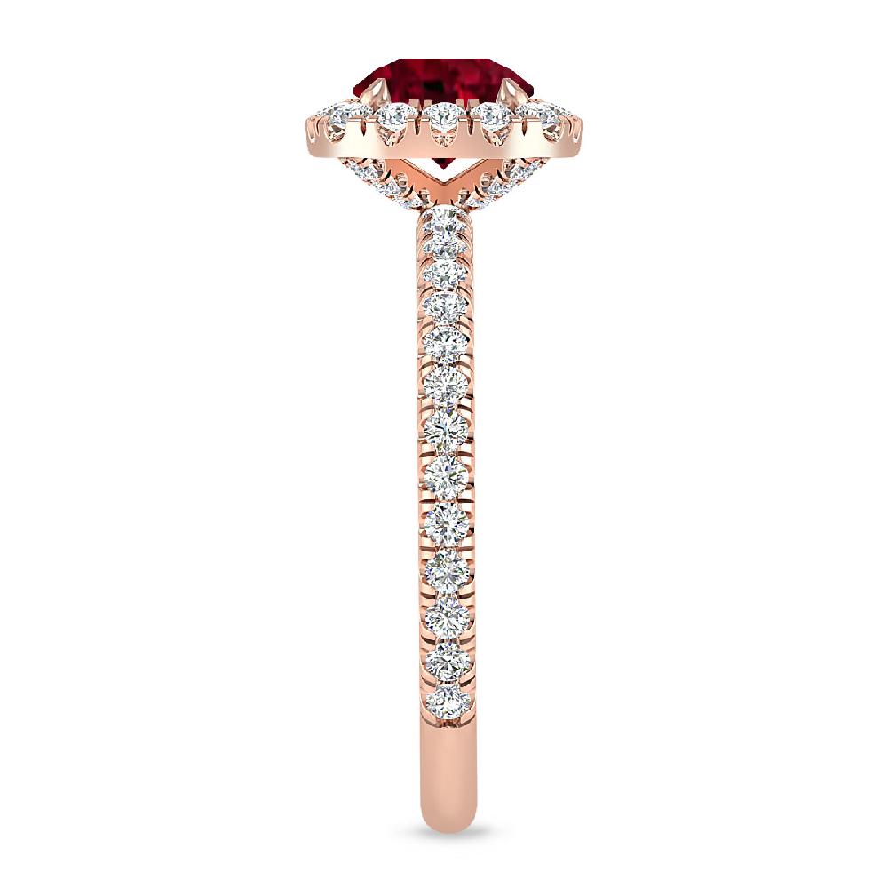 Rose Gold - Garnet