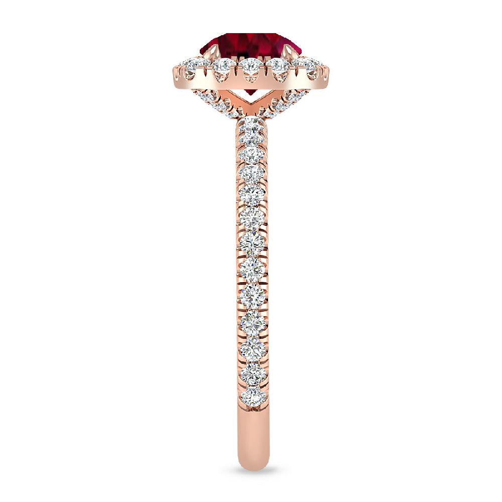Rose Gold - Garnet