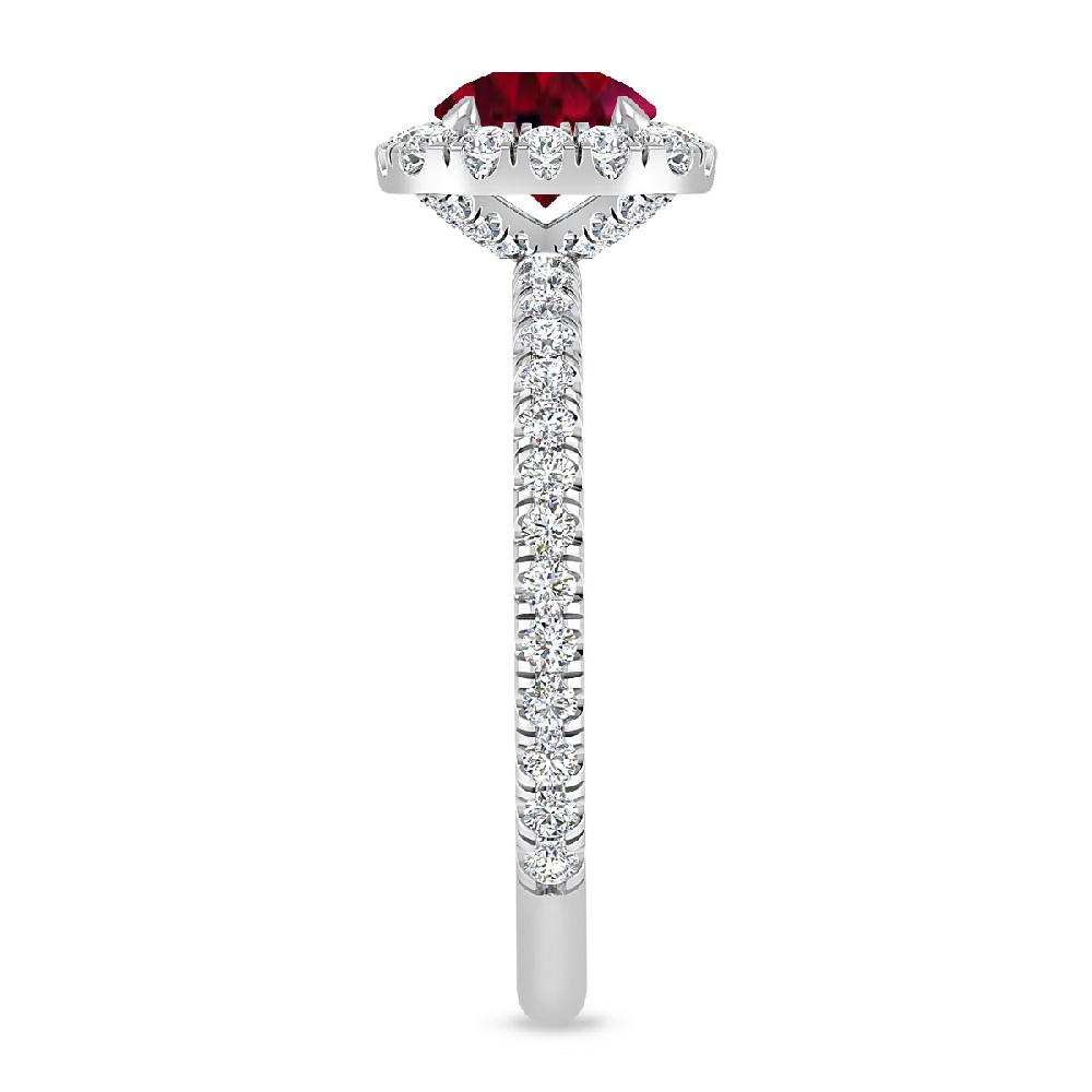 White Gold - Garnet