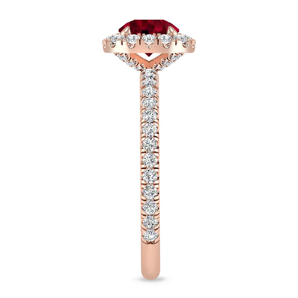 Rose Gold - Garnet