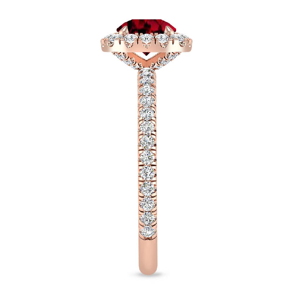 Rose Gold - Garnet