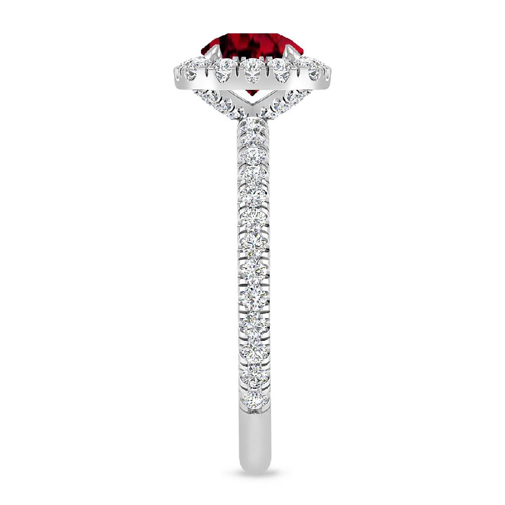 White Gold - Garnet