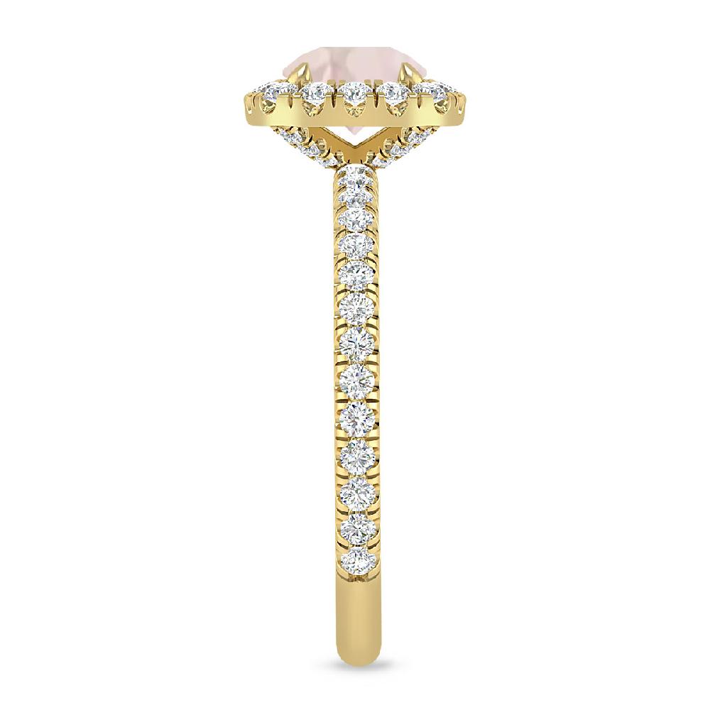 Yellow Gold - Morganite