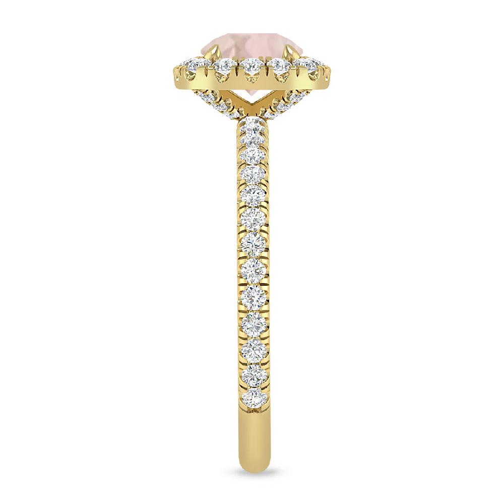 Yellow Gold - Morganite