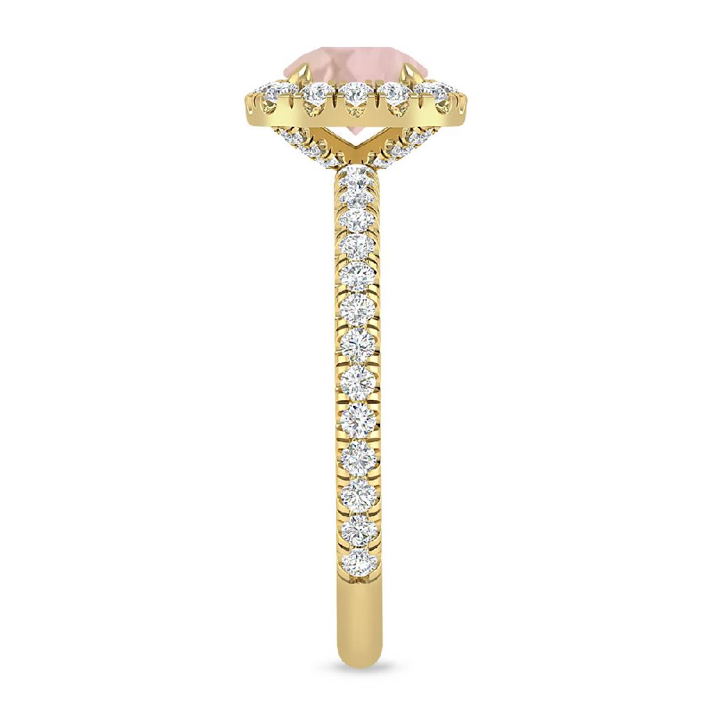 Yellow Gold - Morganite