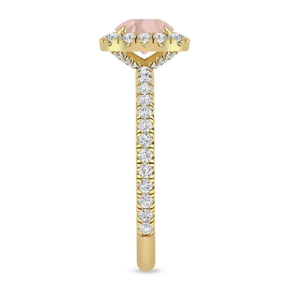 Yellow Gold - Morganite