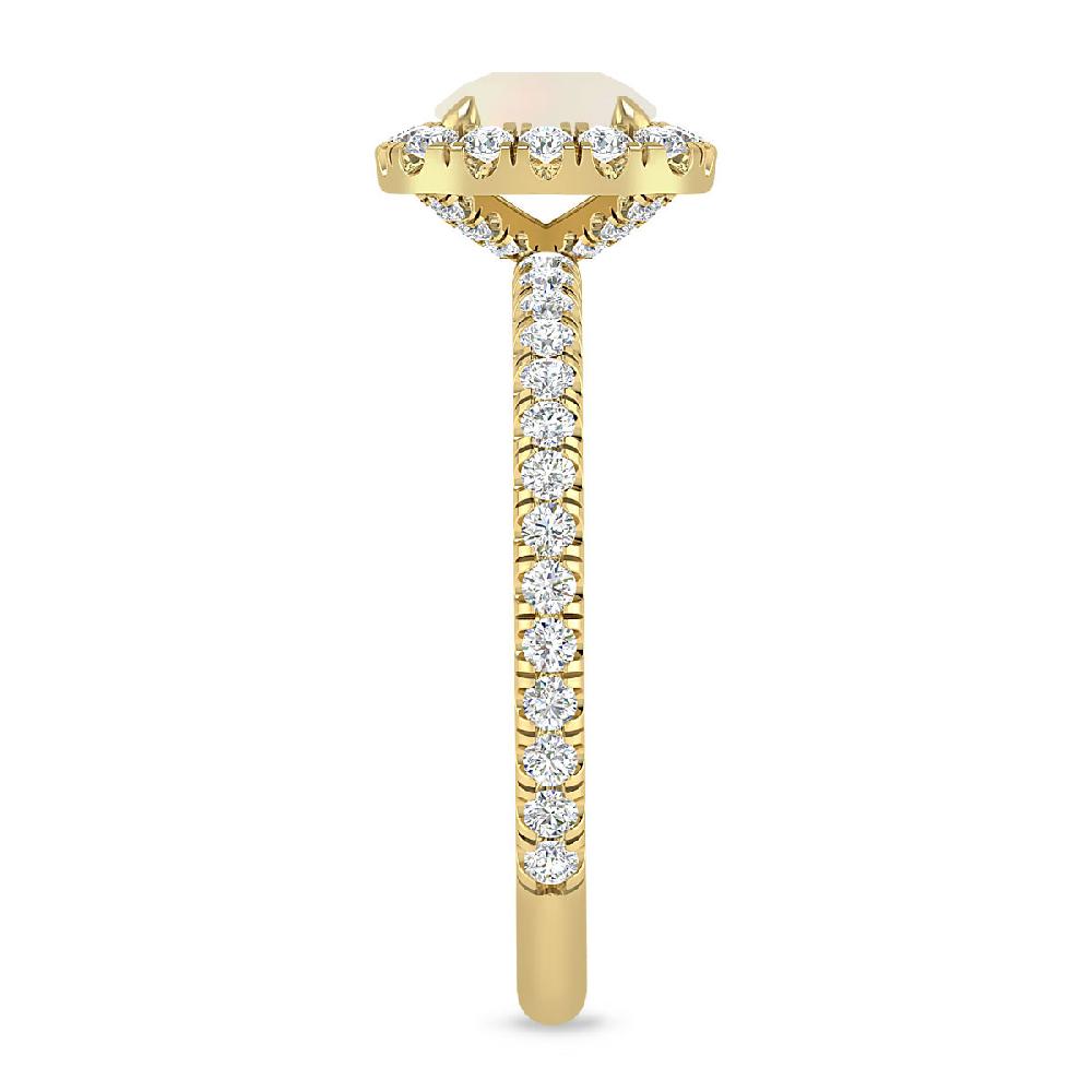 Yellow Gold - Opal