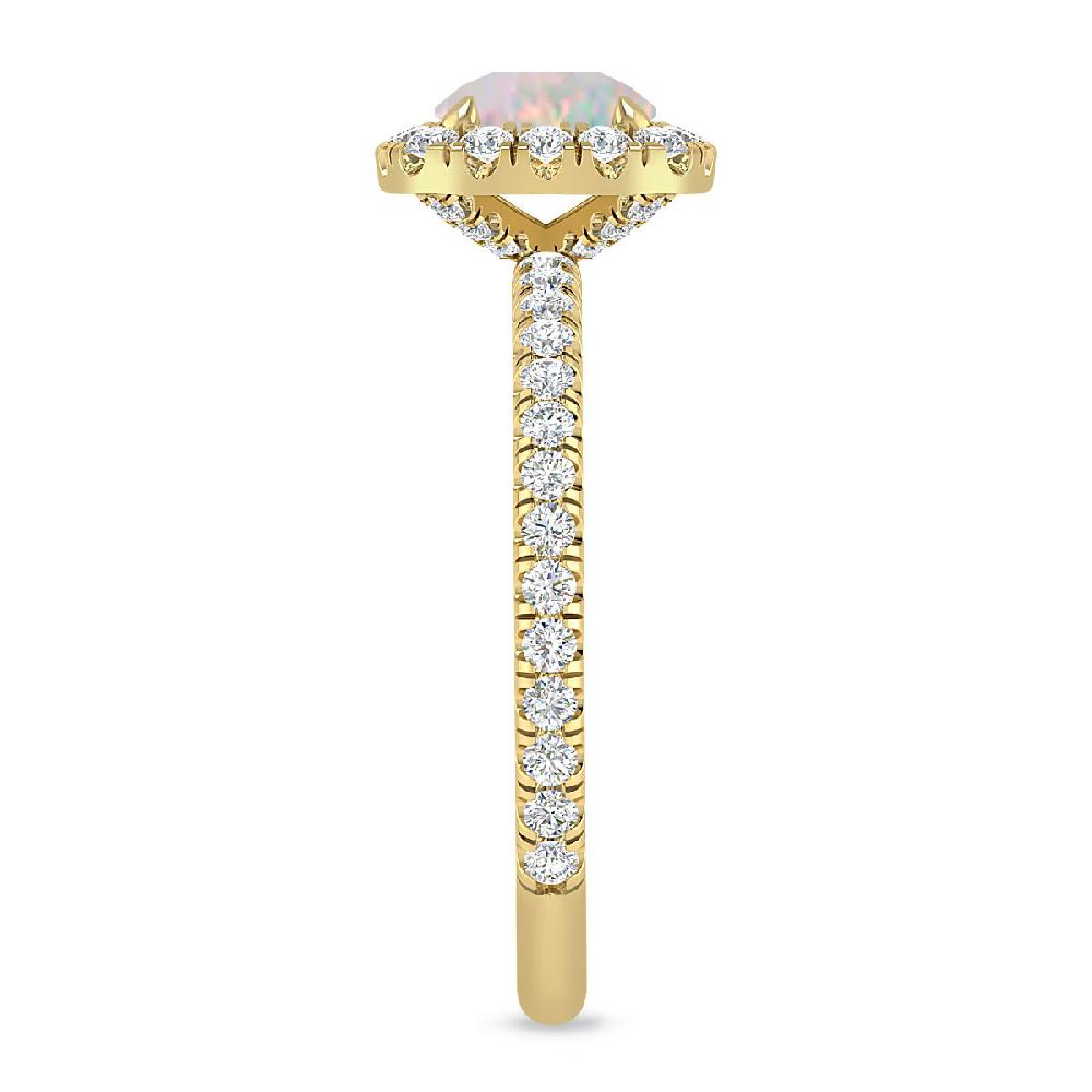 Yellow Gold - Opal