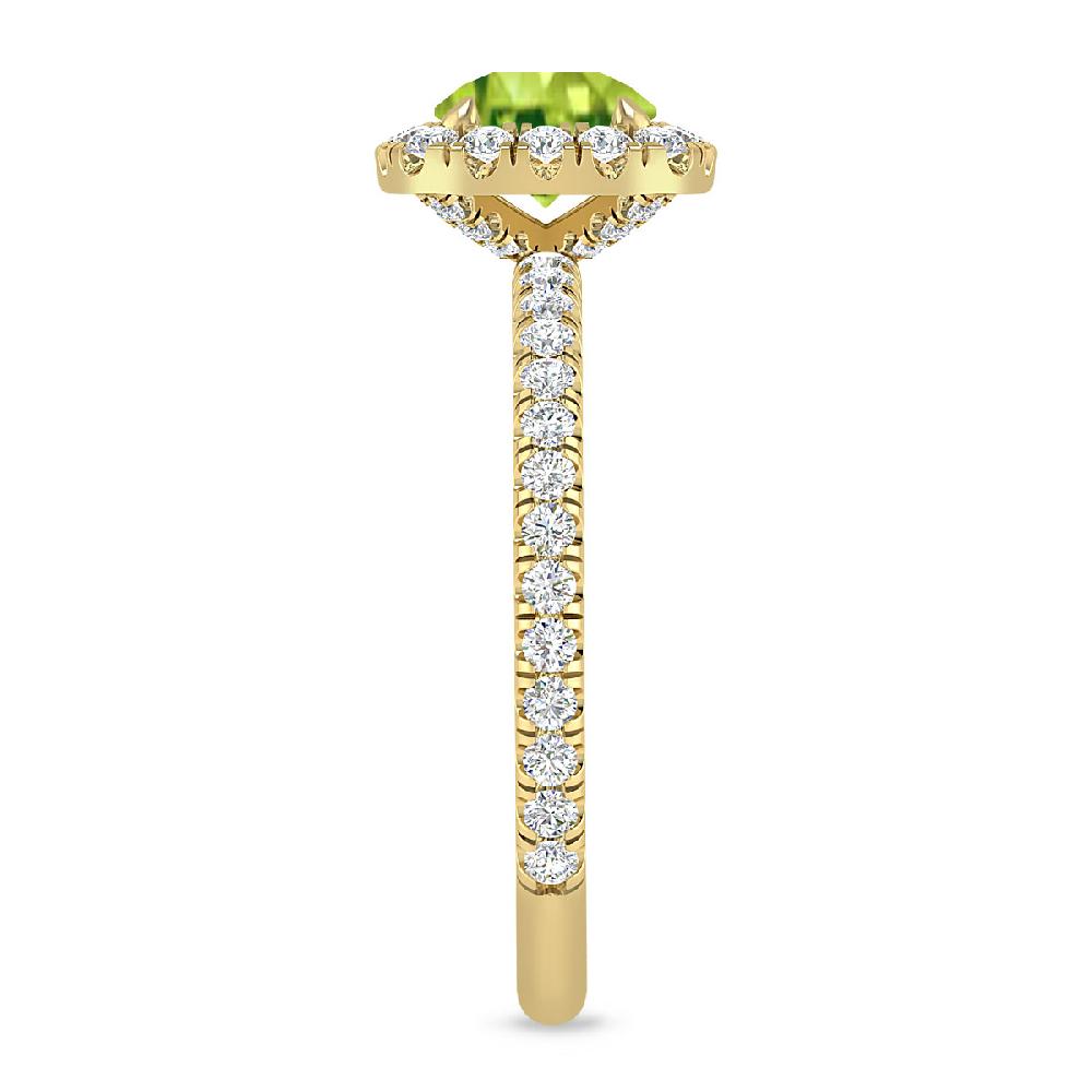 Yellow Gold - Peridot