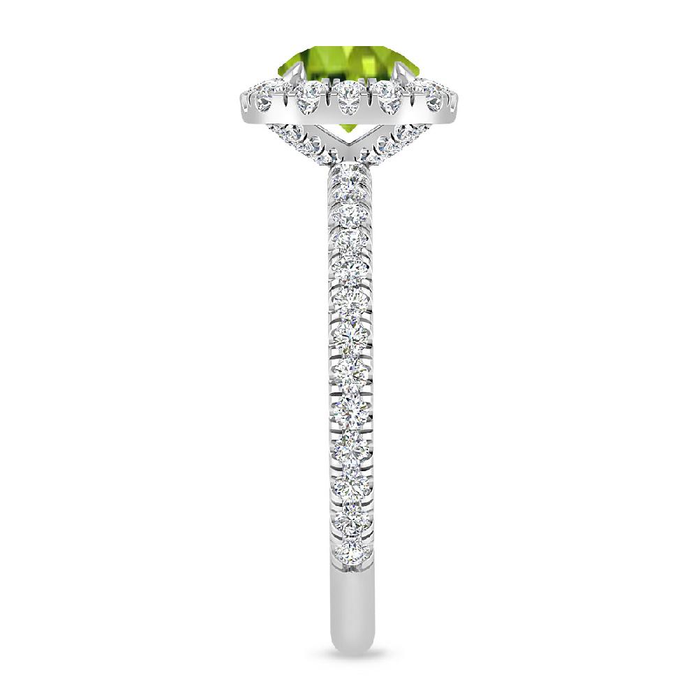 White Gold - Peridot