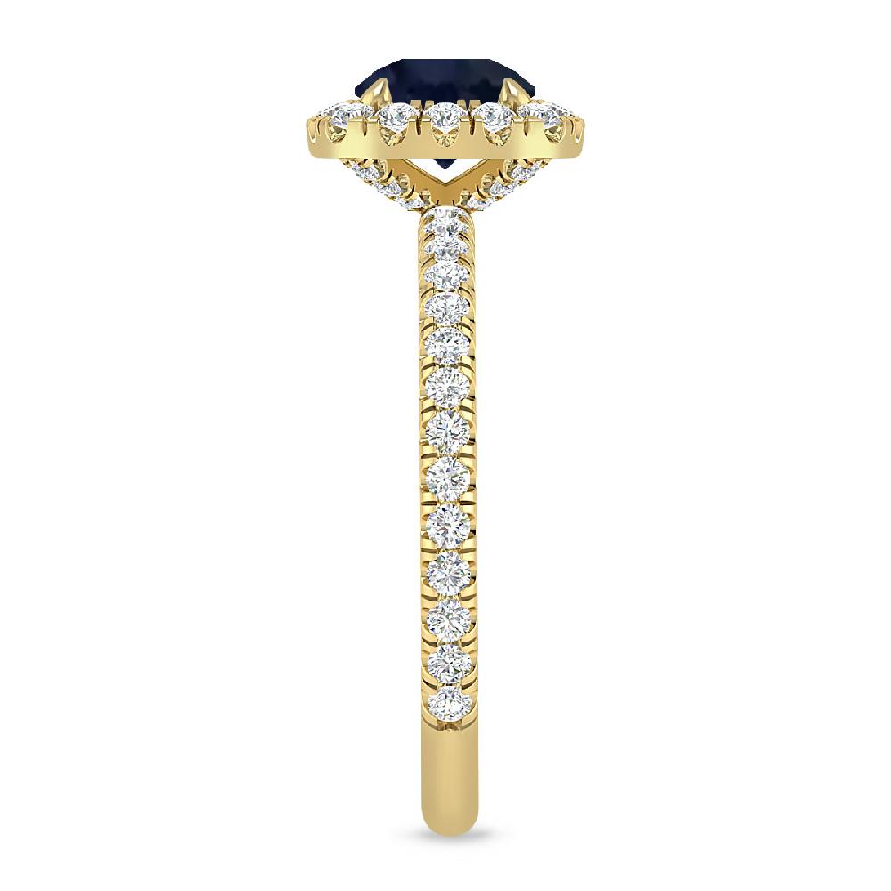 Yellow Gold - Sapphire