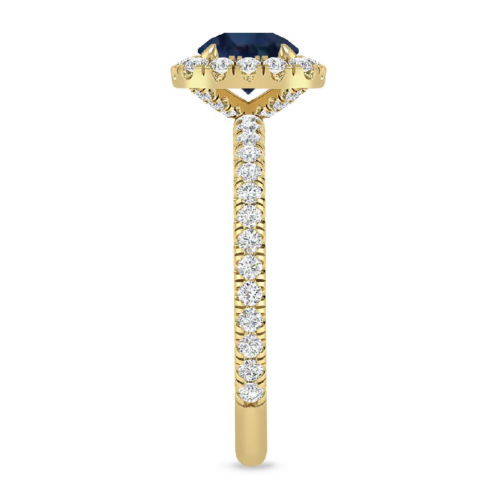 Yellow Gold - Sapphire