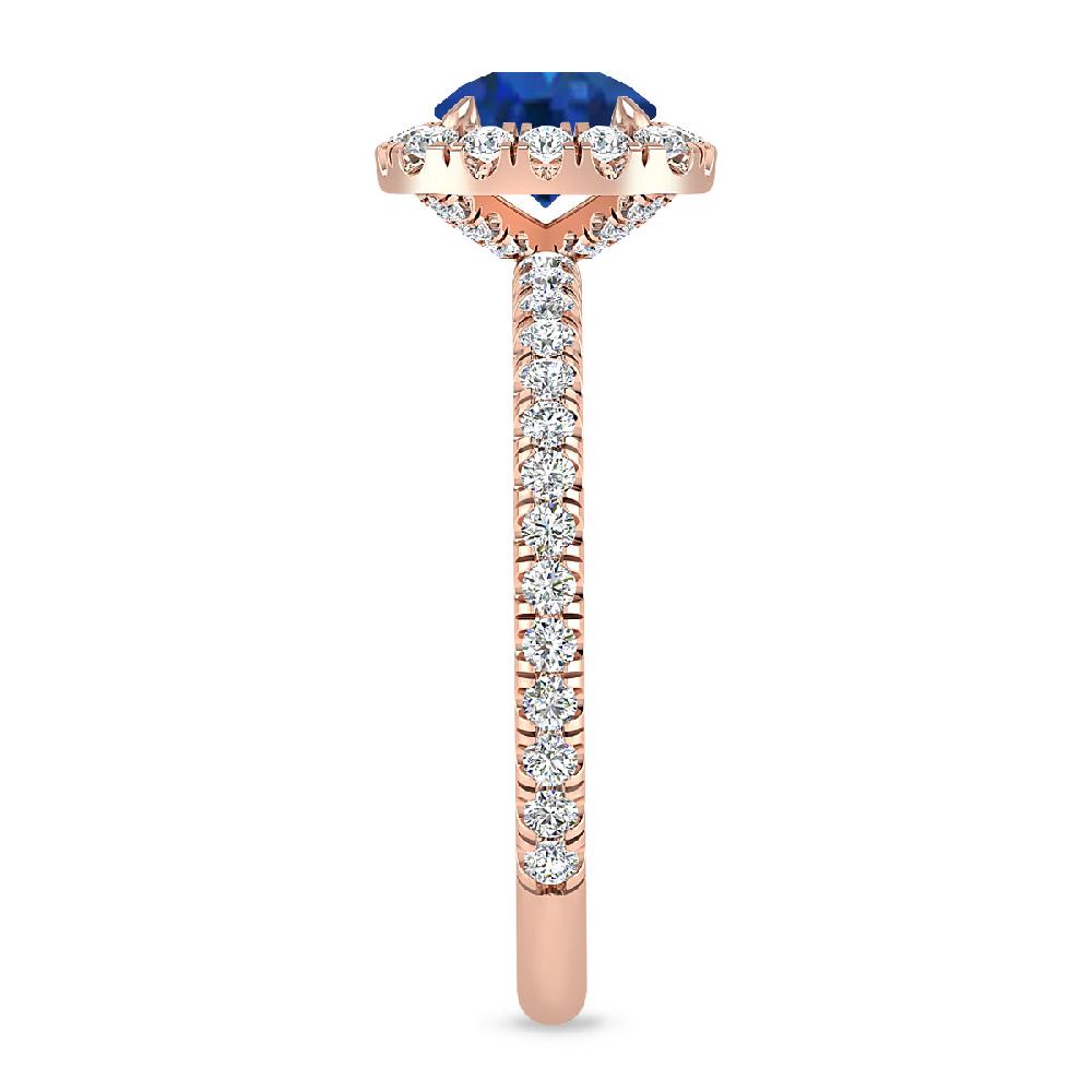 Rose Gold - Sapphire