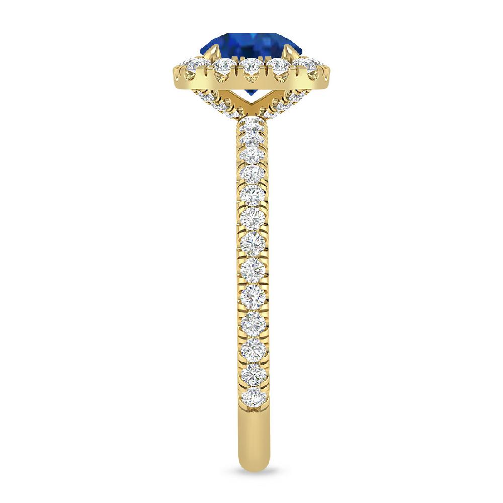 Yellow Gold - Sapphire