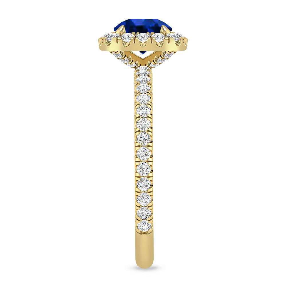 Yellow Gold - Sapphire